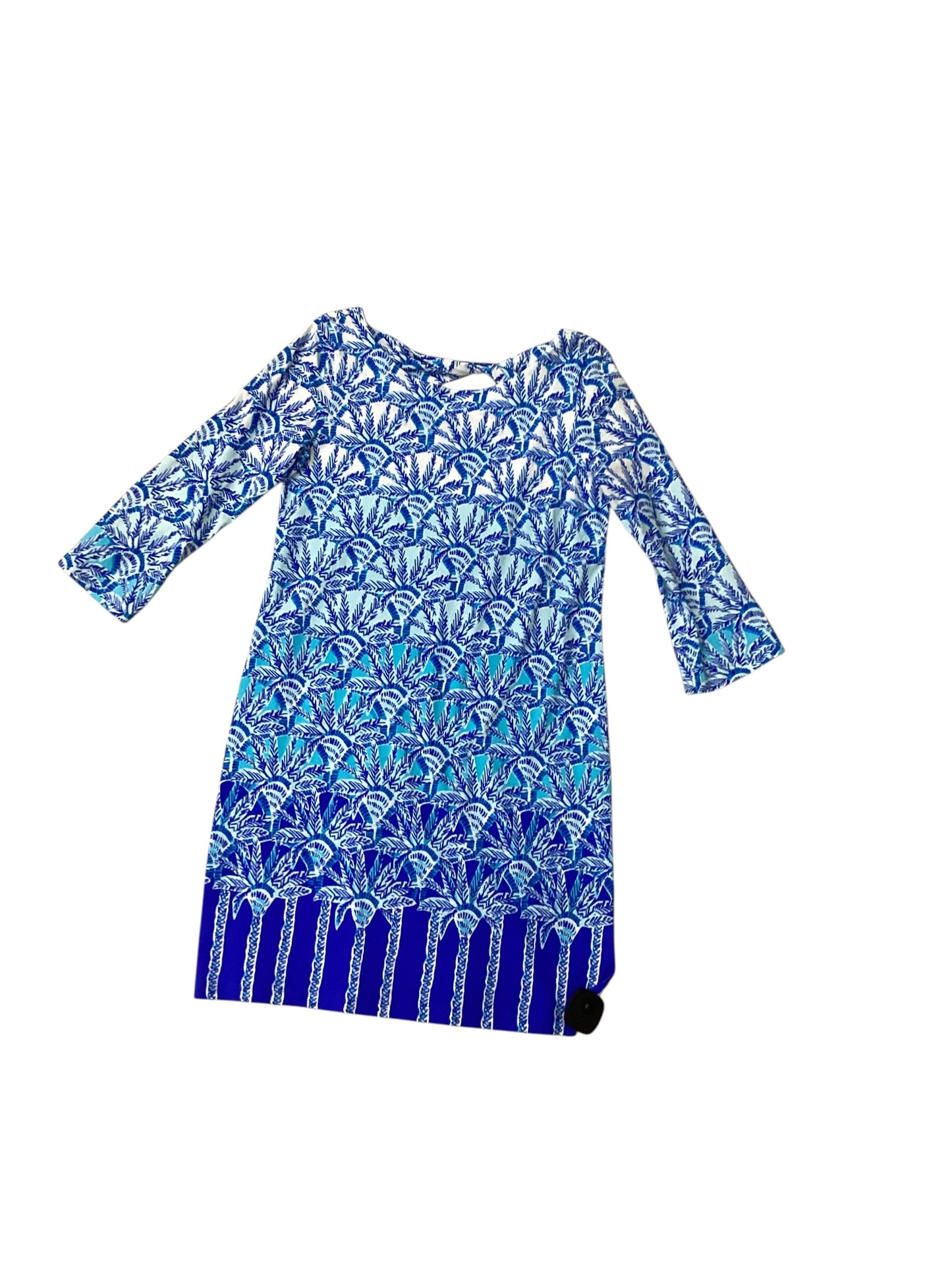 Dress Designer By Lilly Pulitzer In Blue, Size:S