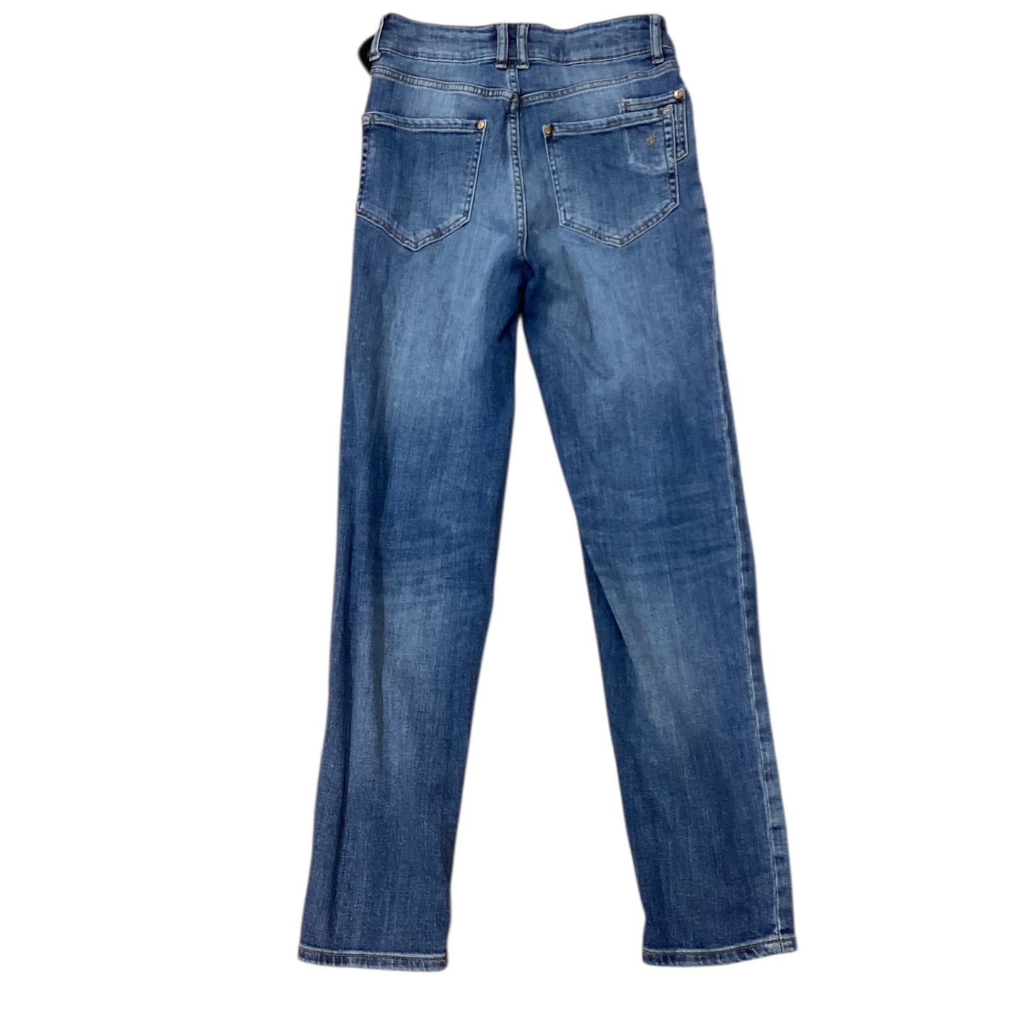 Jeans Boot Cut By Pilcro In Blue Denim, Size:2