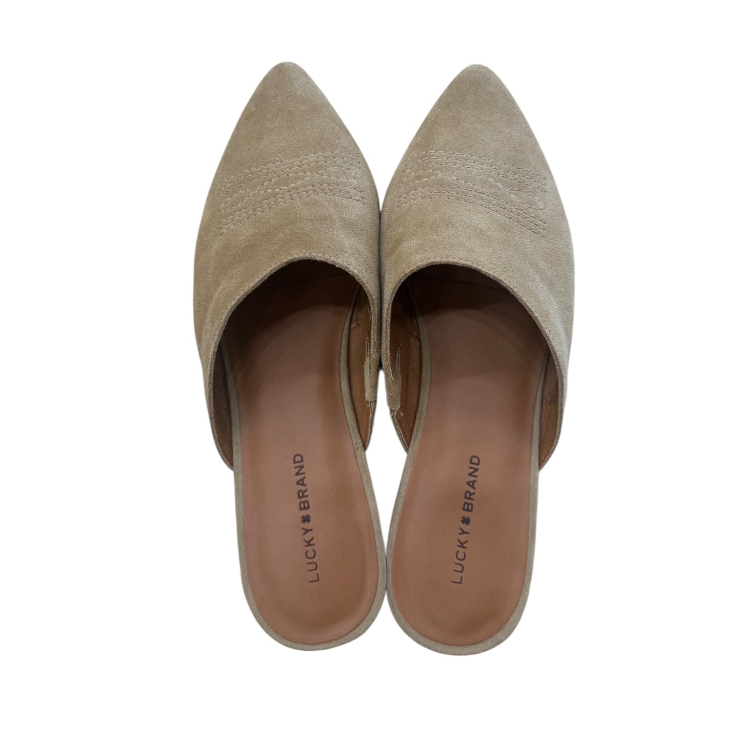 Shoes Flats By Lucky Brand In Tan, Size:10