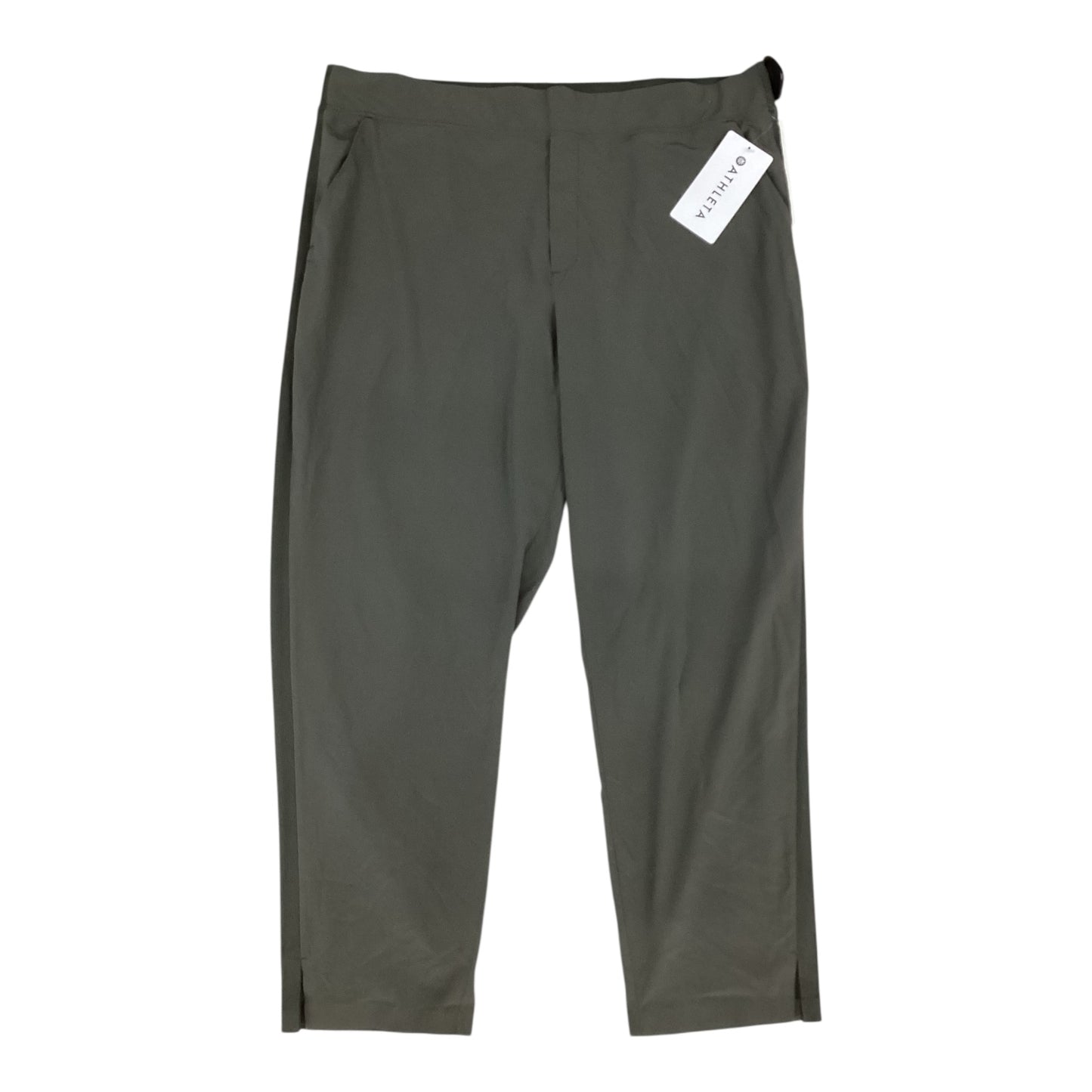 Athletic Pants By Athleta In Green, Size:18