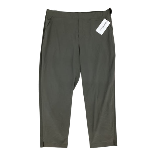 Athletic Pants By Athleta In Green, Size:18
