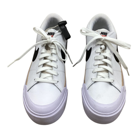 Shoes Athletic By Nike In White, Size:8