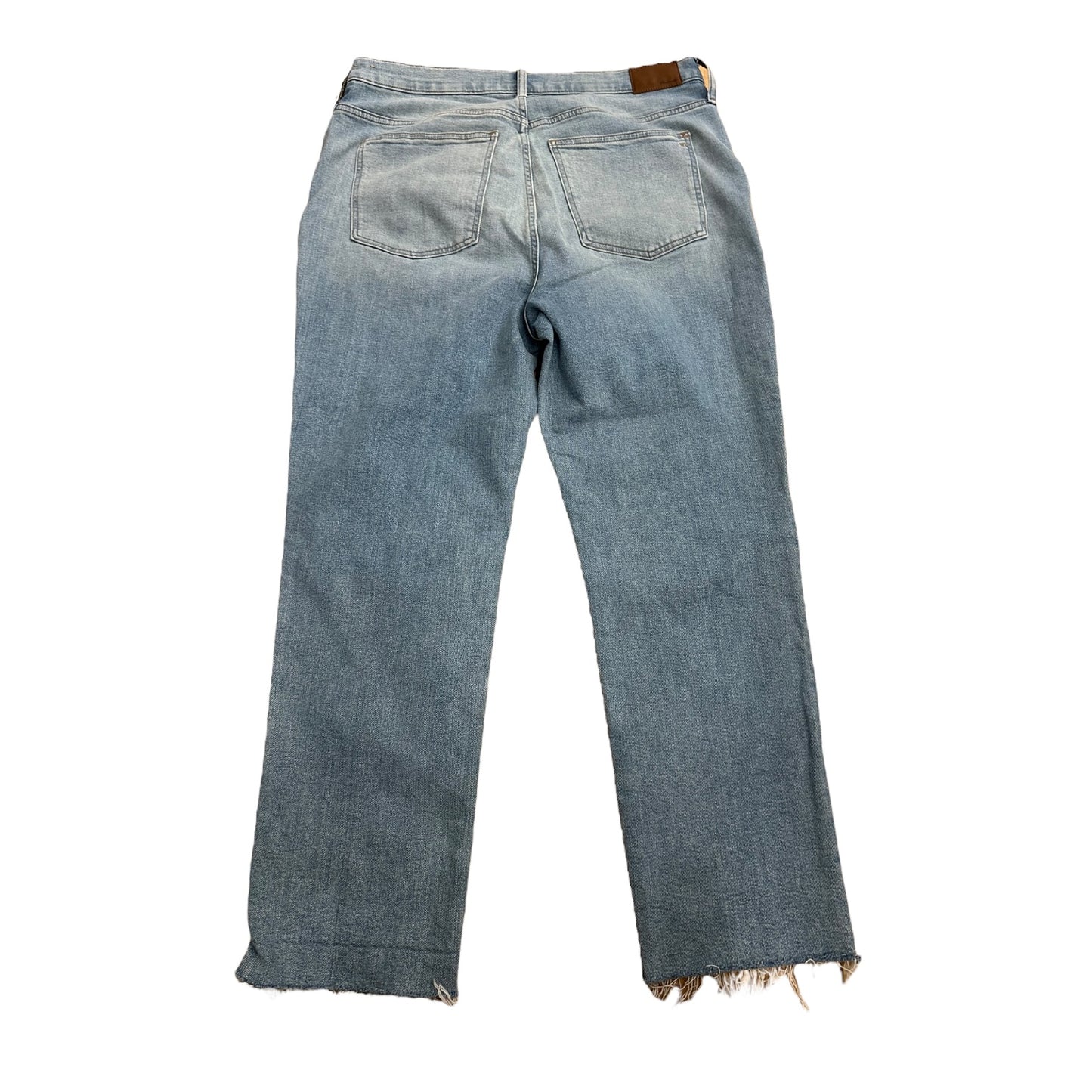 Jeans Straight By Madewell In Blue Denim, Size:14