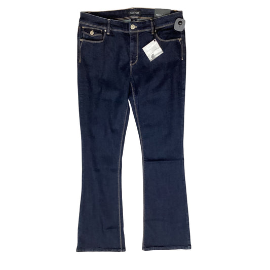 Jeans Flared By White House Black Market In Blue Denim, Size:10