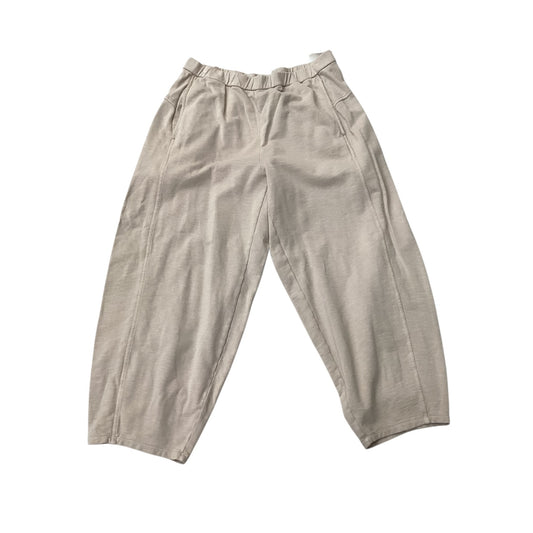 Athletic Pants By Eileen Fisher In Cream, Size:L