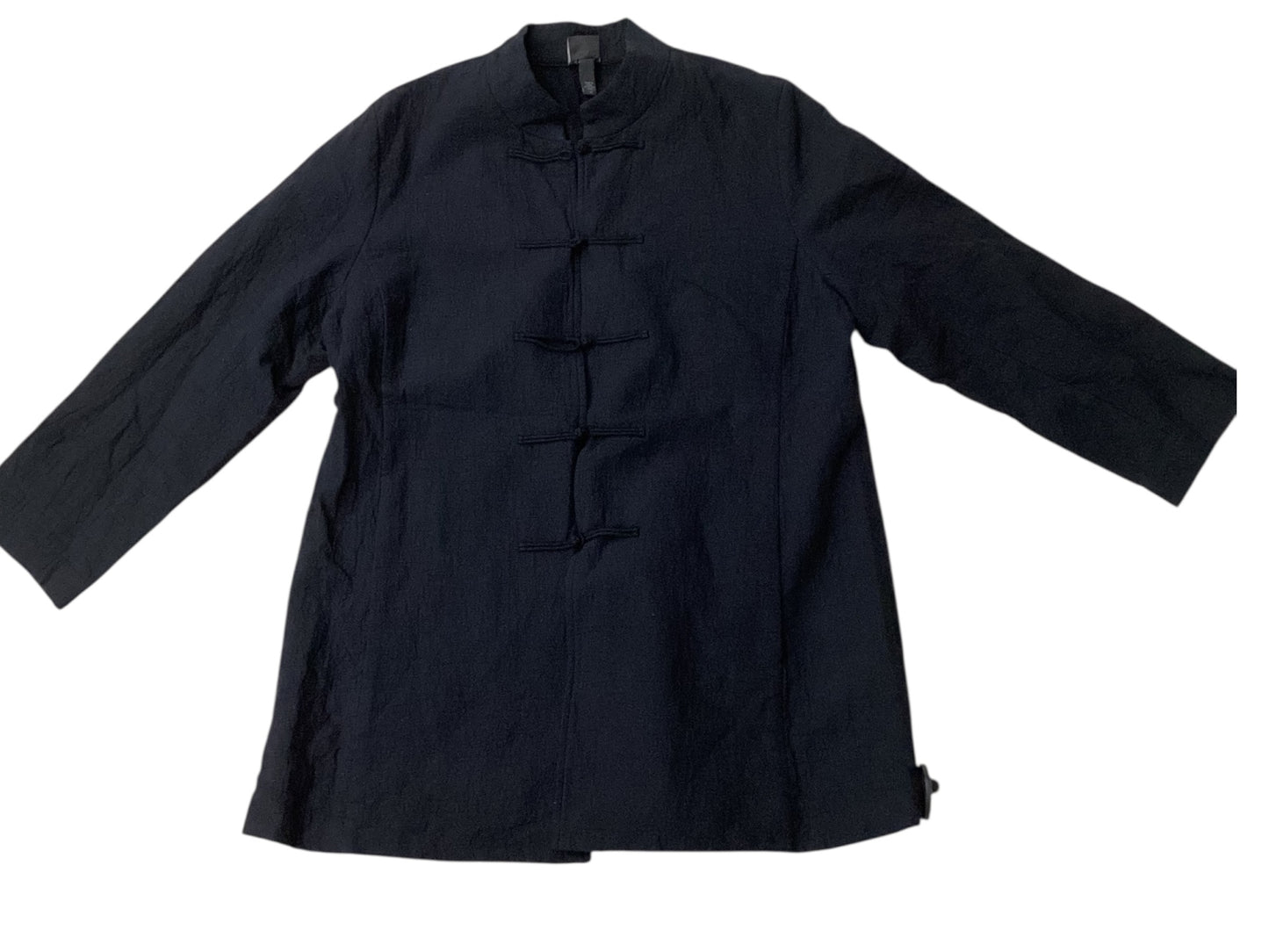 Blazer By Eileen Fisher In Black, Size:Xl