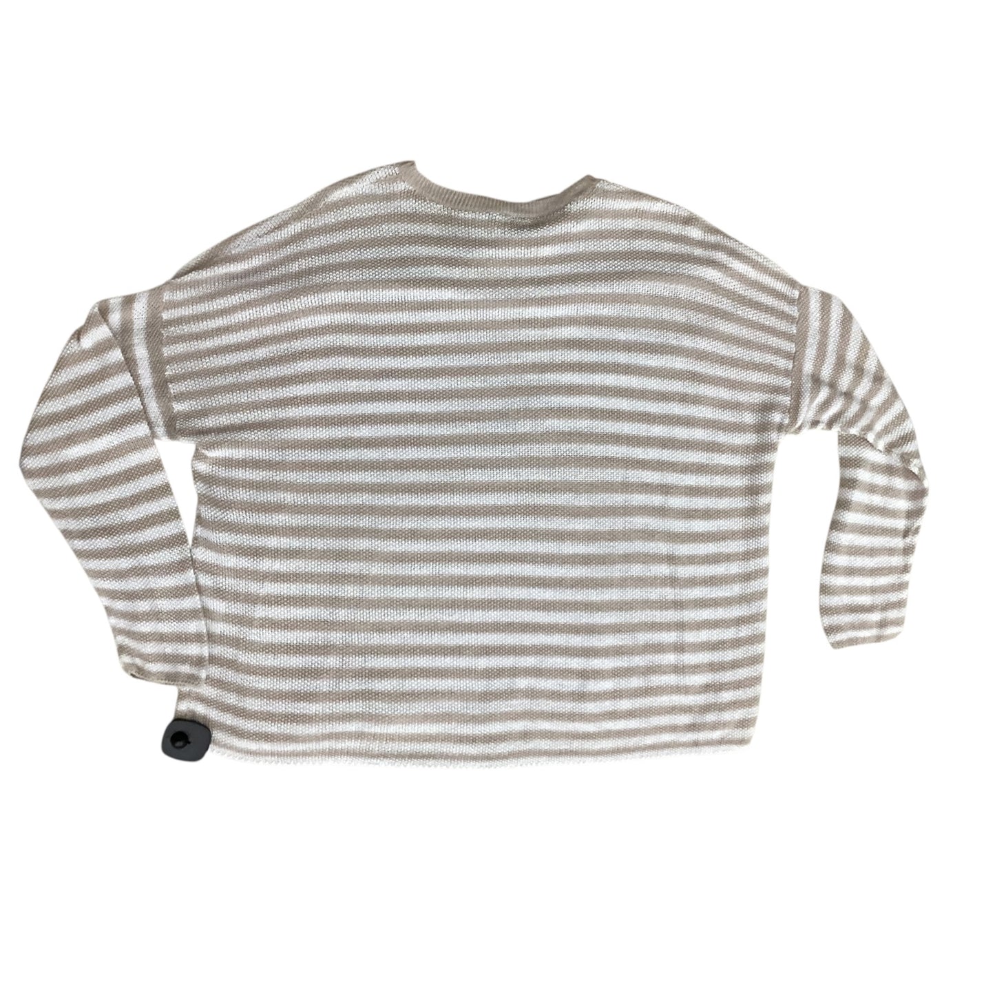 Sweater By Eileen Fisher In Striped Pattern, Size:Xl