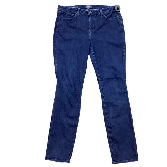 Jeans Skinny By Not Your Daughters Jeans In Blue Denim, Size:12