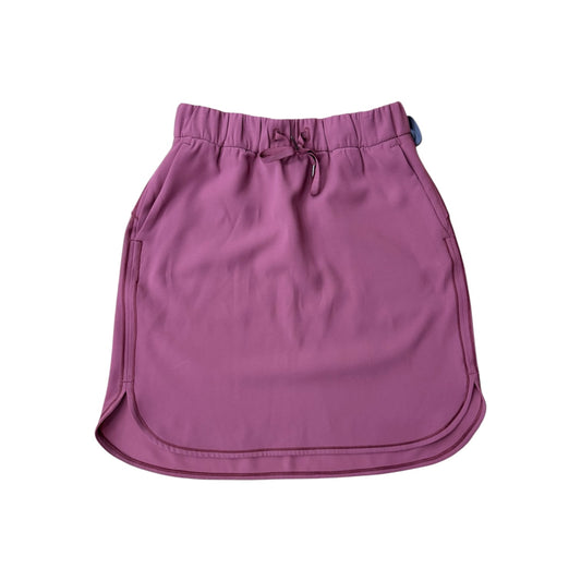 Athletic Skirt By Lululemon In Maroon, Size:6