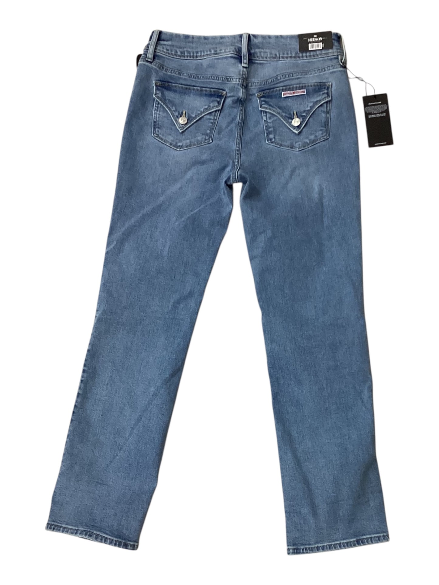 Jeans Skinny By Hudson In Blue Denim, Size:6