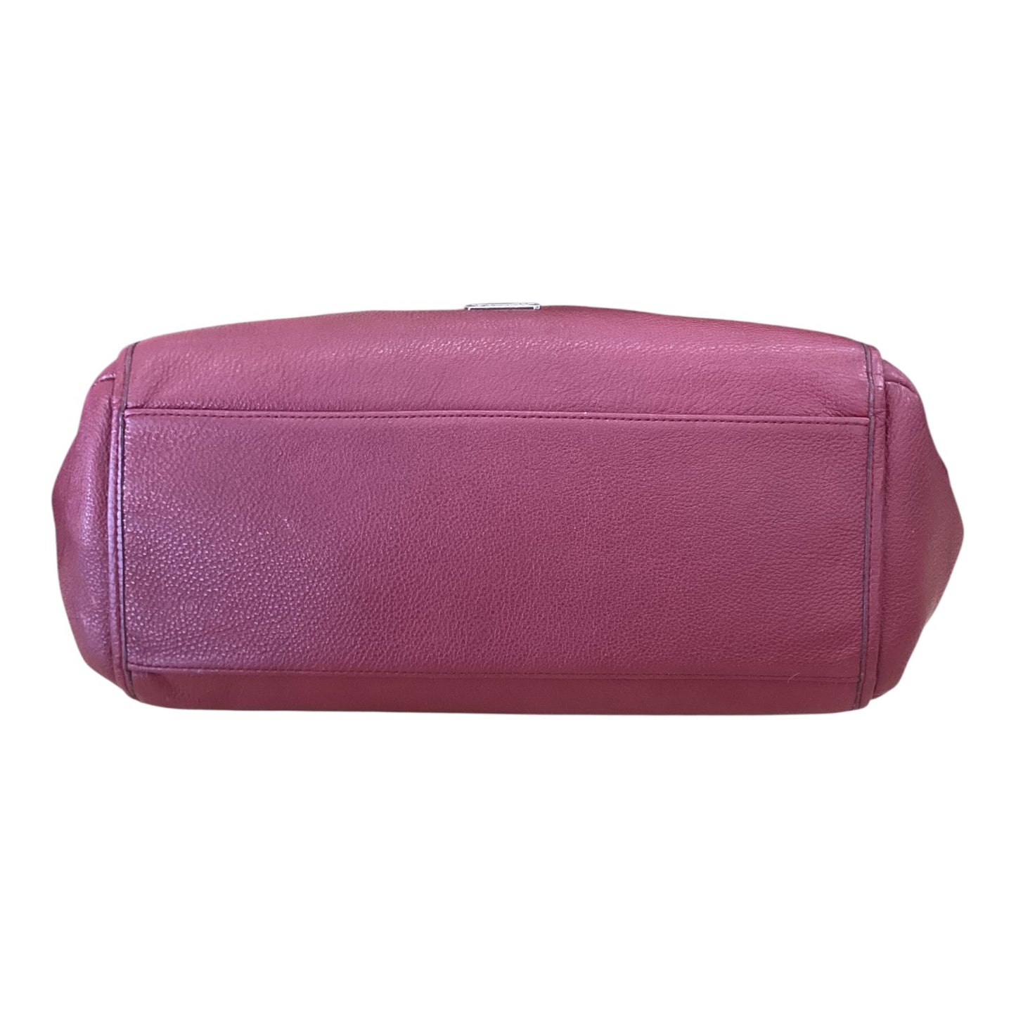Handbag Designer By Coach In Maroon, Size:Medium