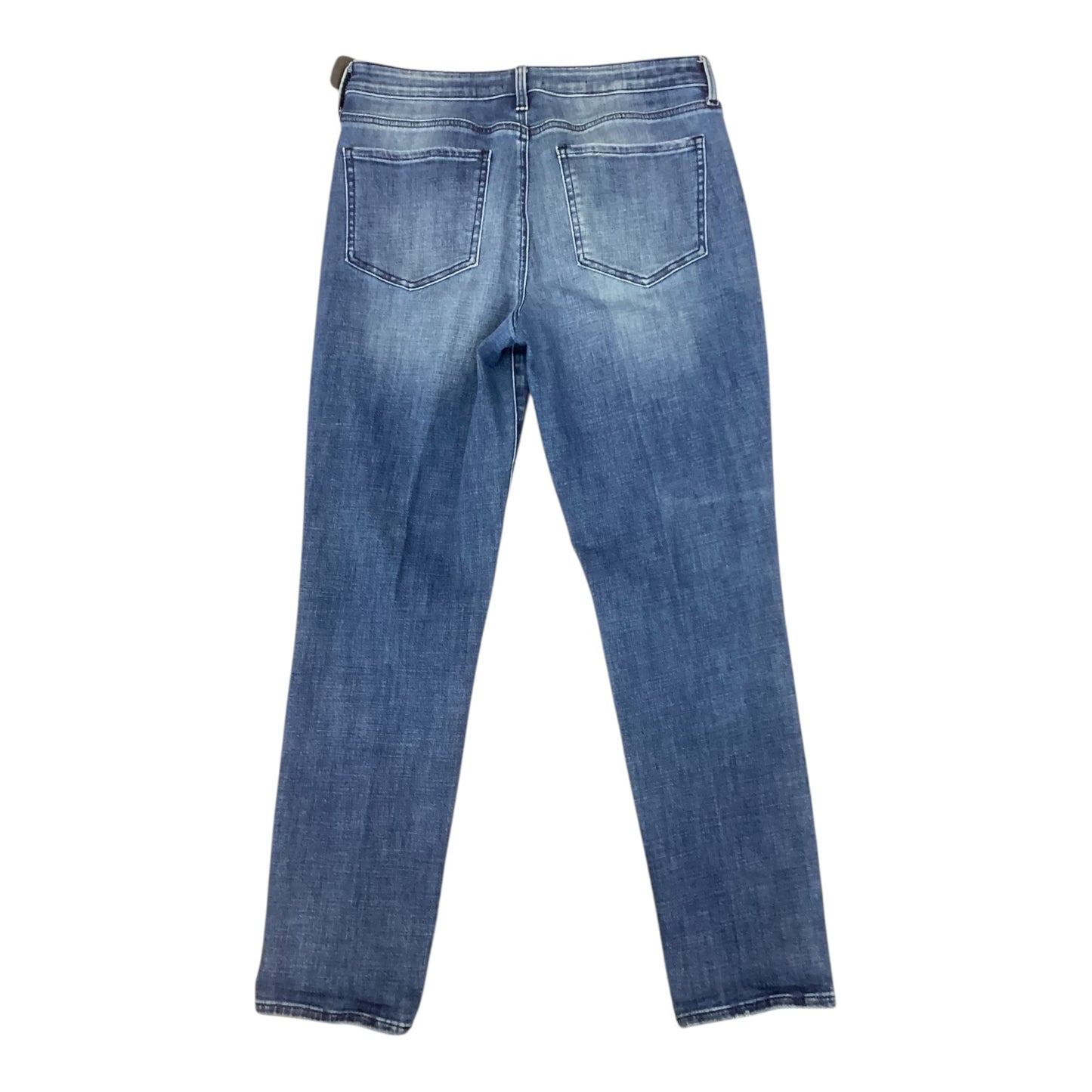 Jeans Straight By Not Your Daughters Jeans In Blue Denim, Size:6