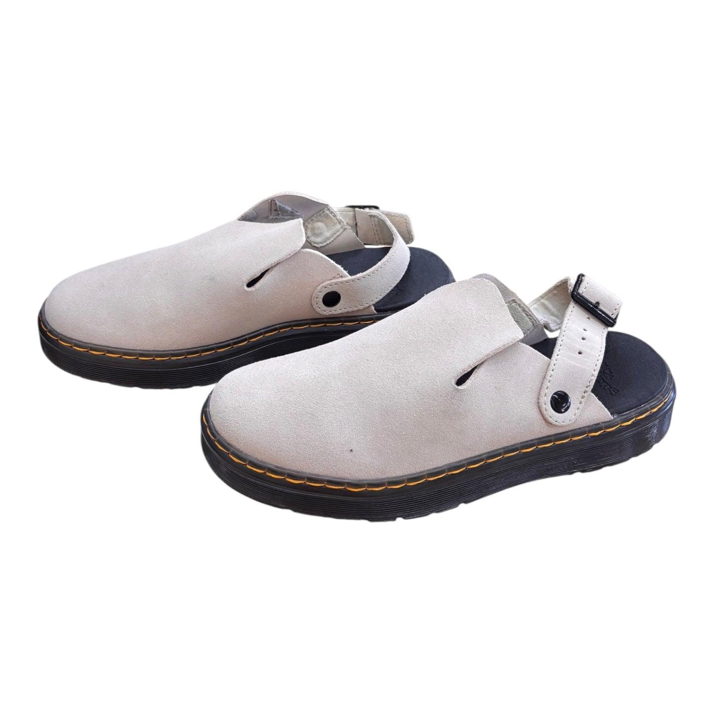 Shoes Flats By Dr Martens In Beige, Size:8
