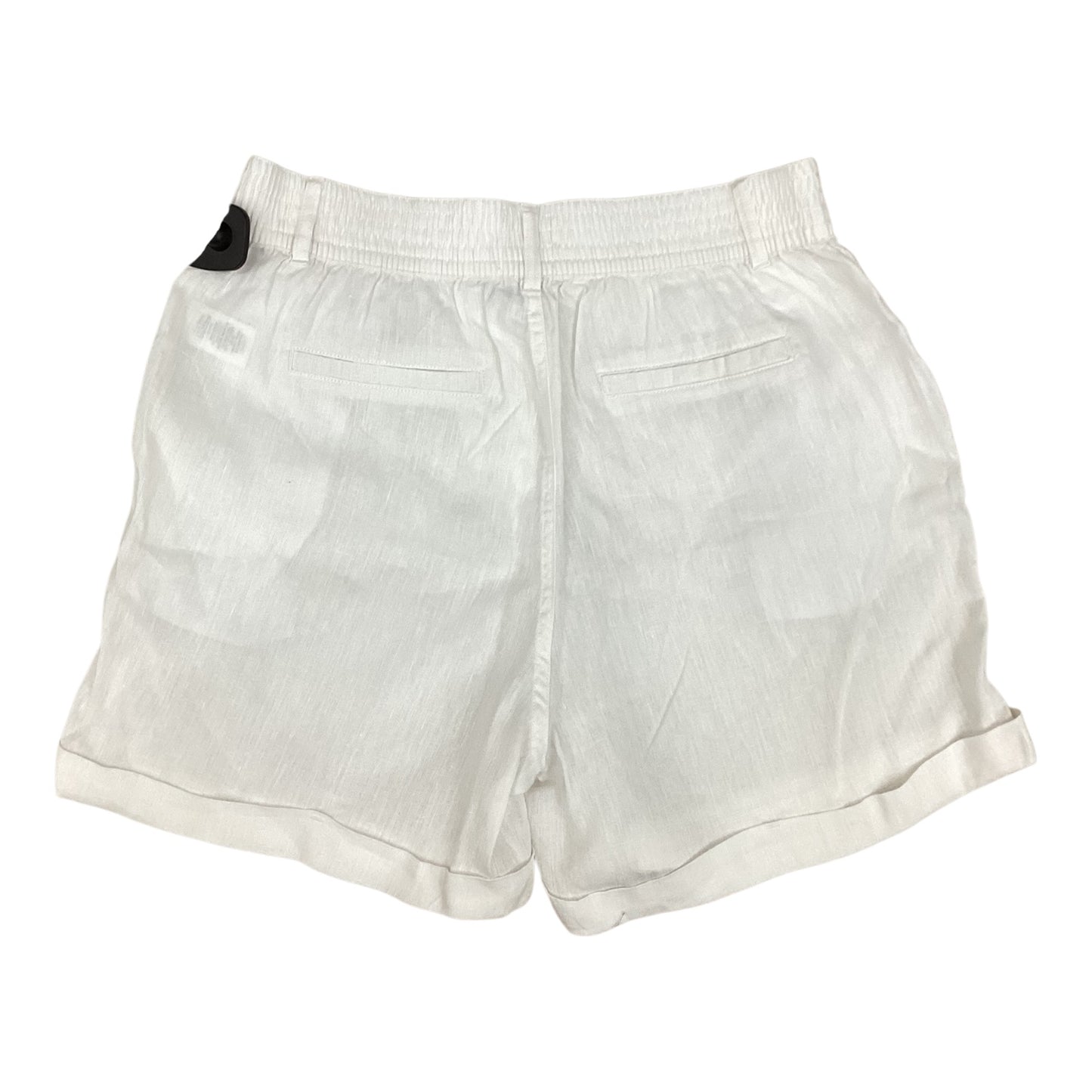 Shorts Designer By Halston In White, Size:M
