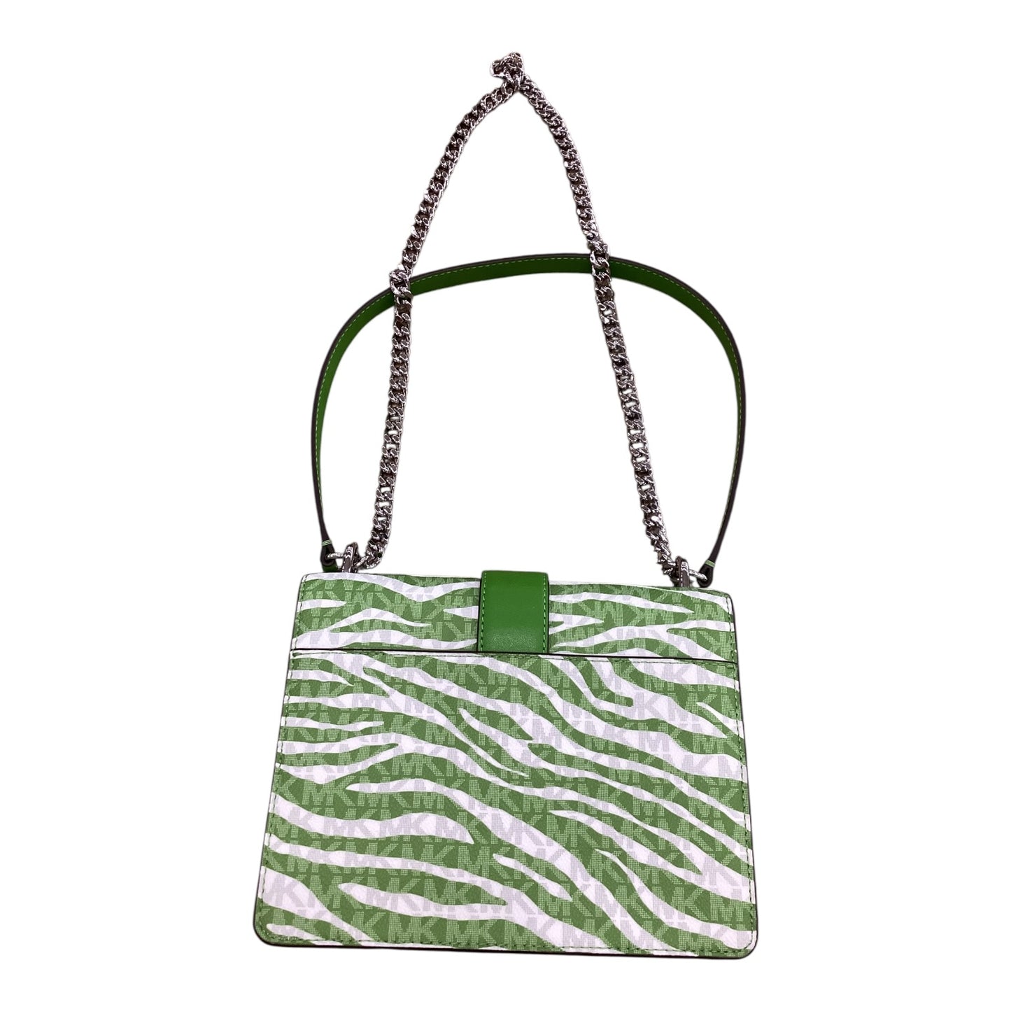 Crossbody Designer By Michael Kors In Zebra Print, Size:Medium
