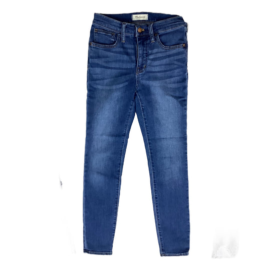 Jeans Skinny By Madewell In Blue Denim, Size:2