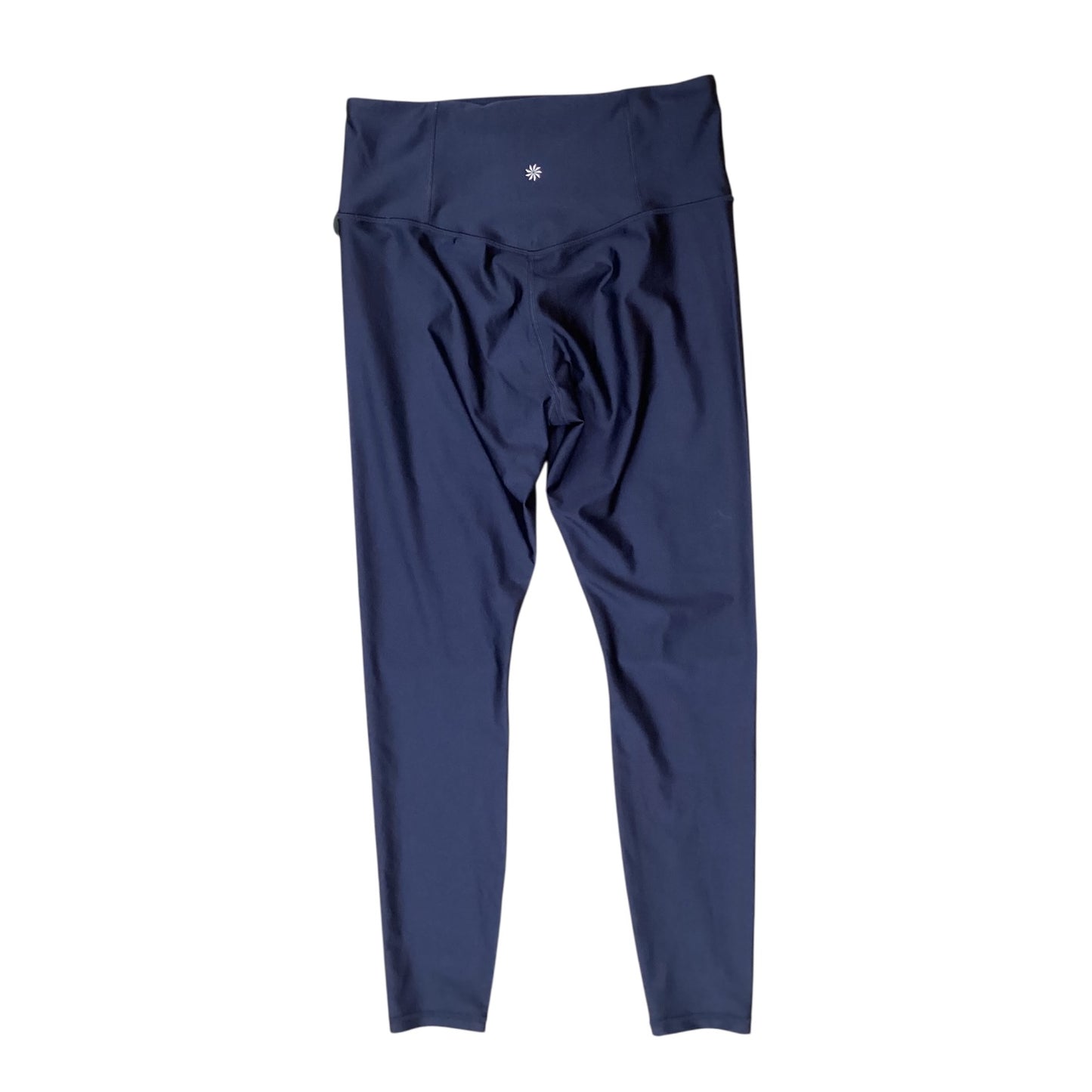 Athletic Leggings By Athleta In Navy, Size:M