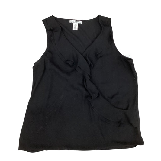 Top Sleeveless By White House Black Market In Black, Size:M