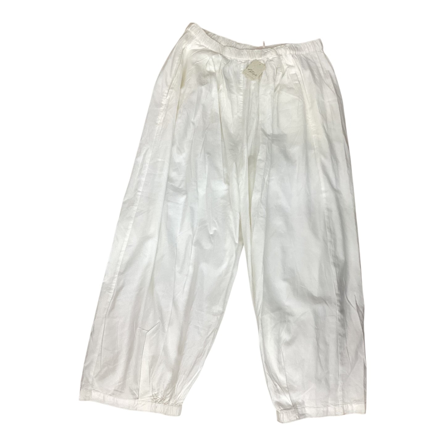 Pants Wide Leg By Free People In Cream, Size:L