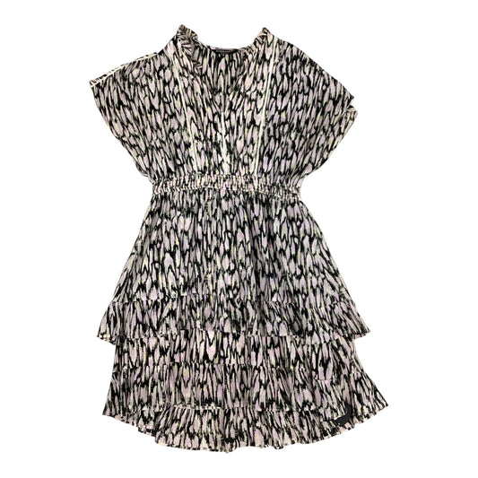 Dress Casual Midi By Scotch & Soda In Black & Pink, Size:Xl