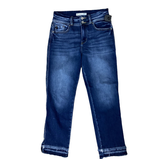 Jeans Boot Cut By Kancan In Blue Denim, Size:4
