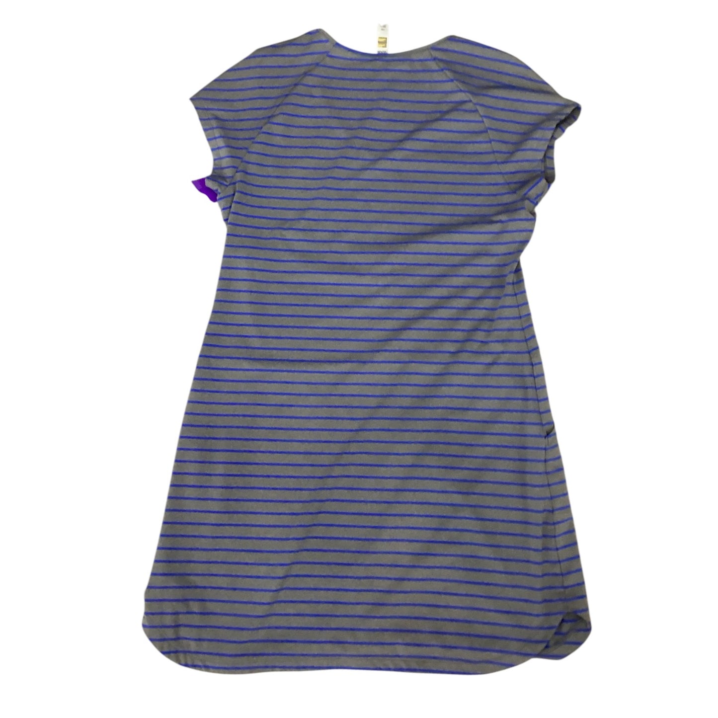 Athletic Dress By Lole In Blue & Grey, Size:L