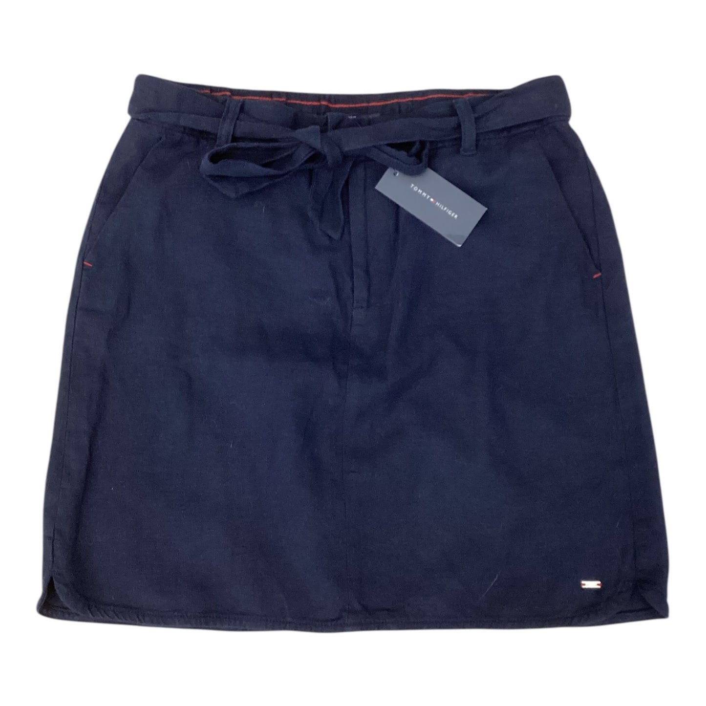 Skirt Midi By Tommy Hilfiger In Navy, Size:6