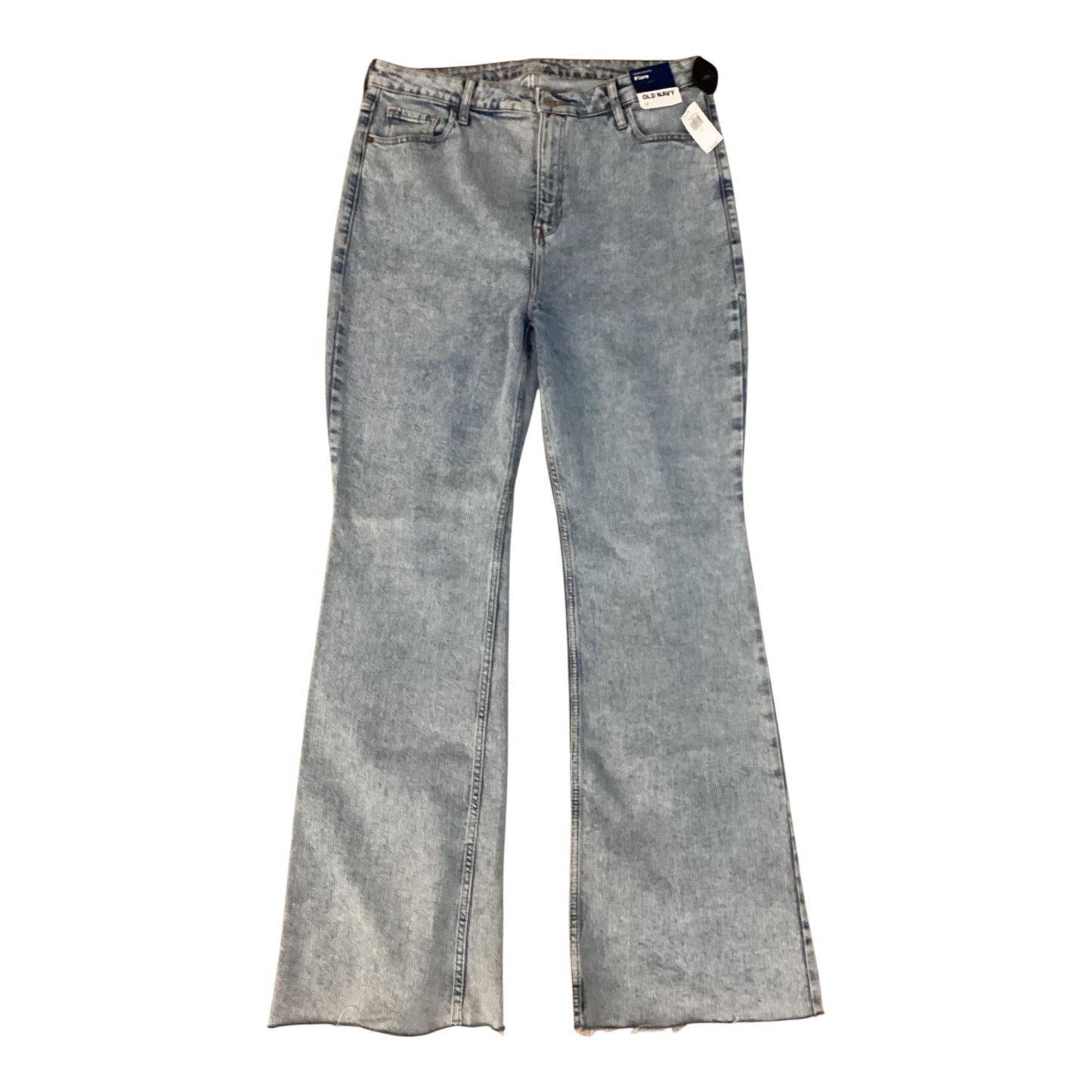 Jeans Flared By Old Navy In Blue Denim, Size:14