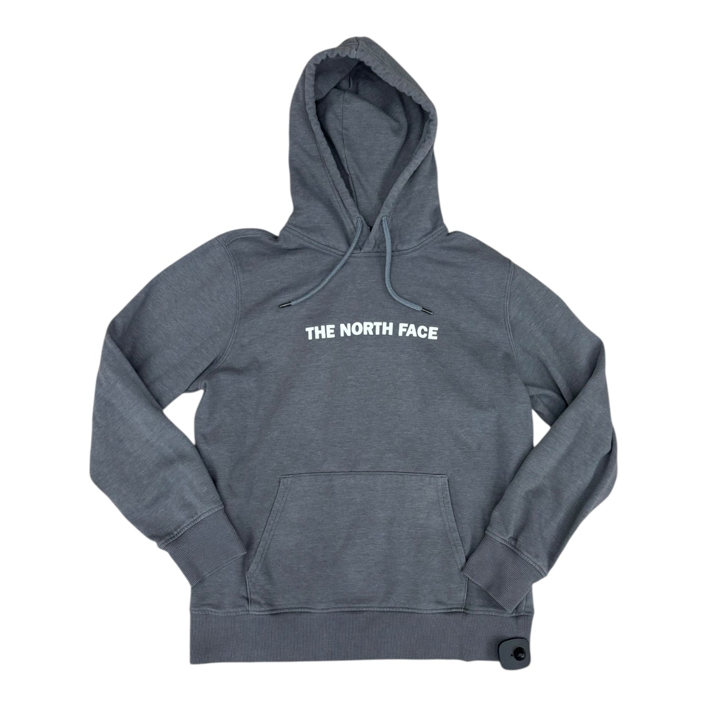 Athletic Sweatshirt Hoodie By The North Face In Grey, Size:M