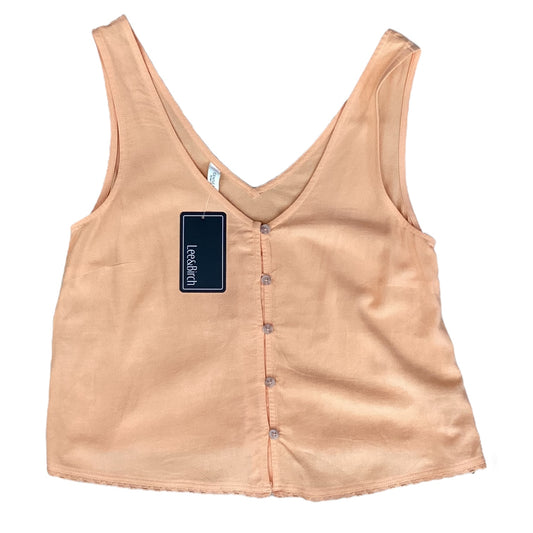 Tank Top By   Clothes Mentor In Orange, Size:S
