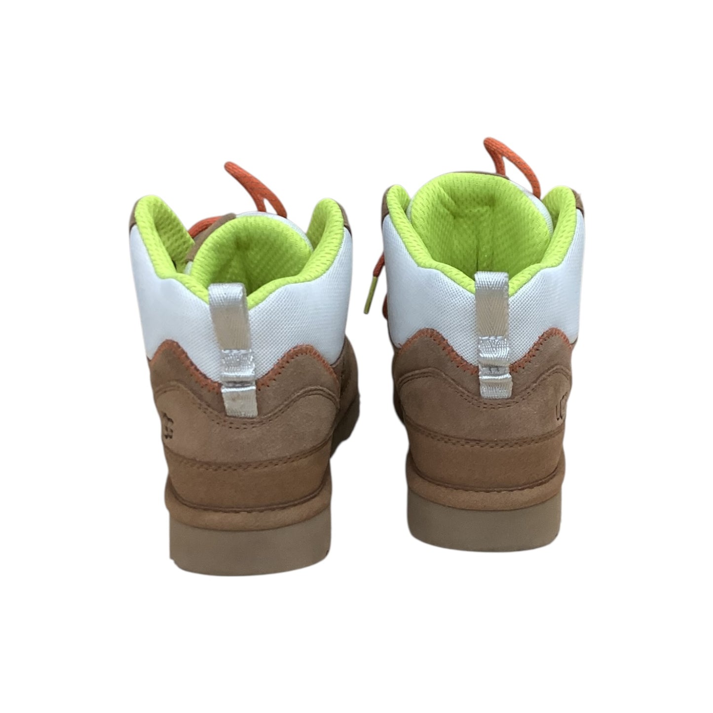 Shoes Designer By Ugg In Brown & Orange, Size:8