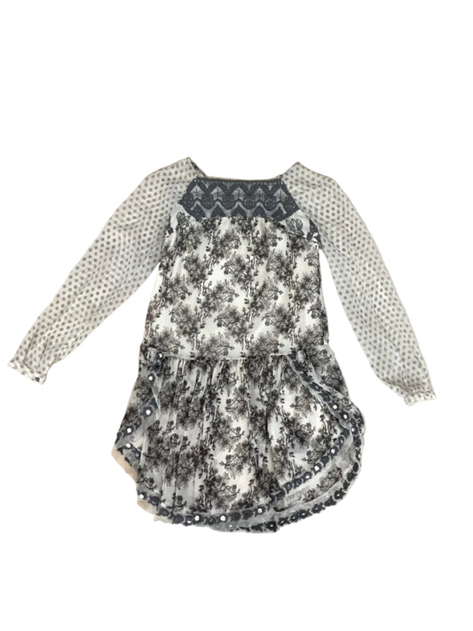 Dress Party Short By Free People In Grey & Tan, Size:Xs