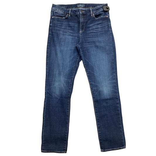 Jeans Skinny By Lucky Brand In Blue Denim, Size:10