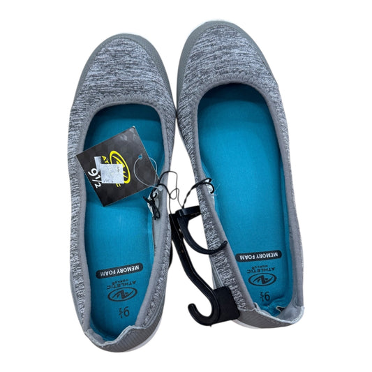 Shoes Flats By Athletic Works In Grey, Size:9.5