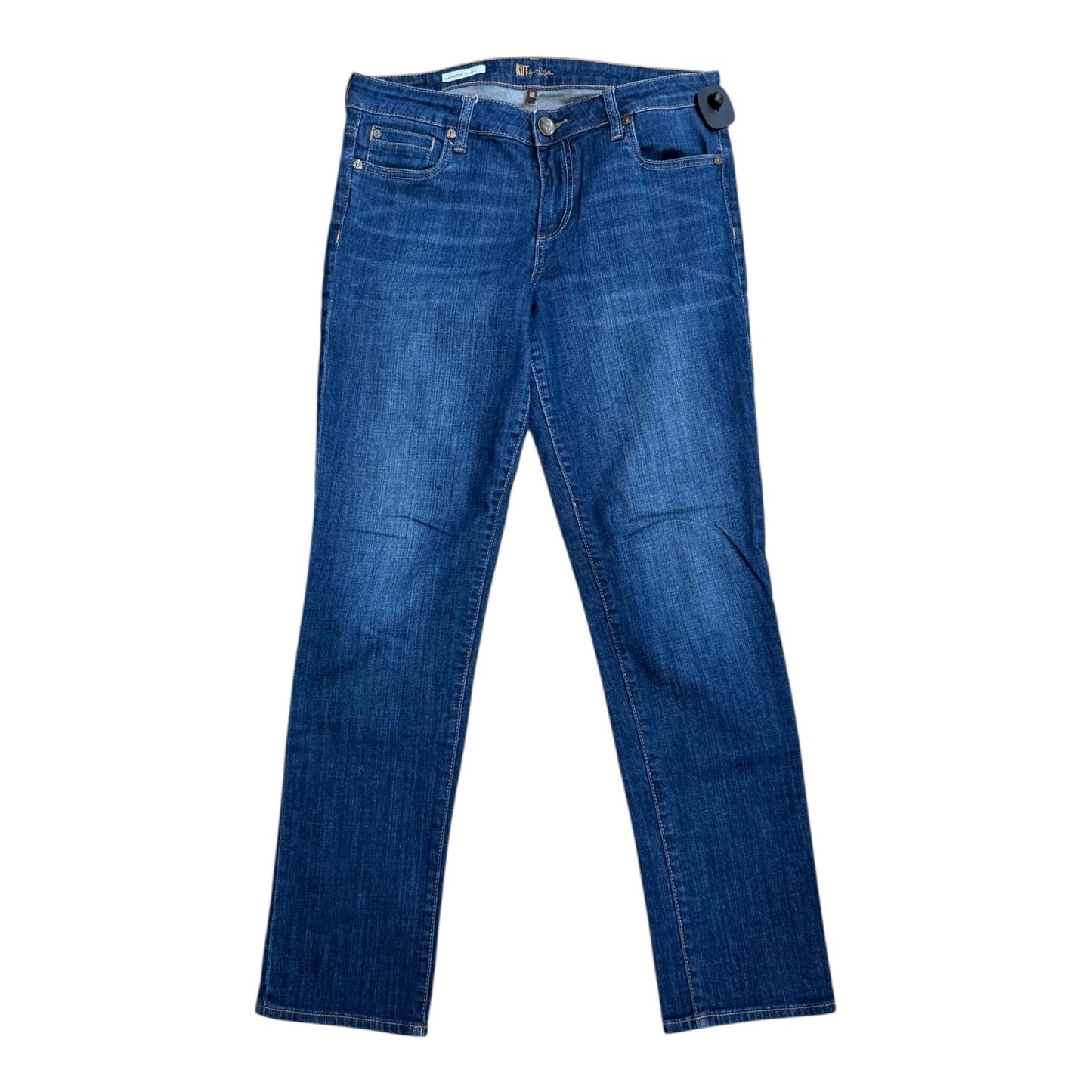 Jeans Boyfriend By Kut In Blue Denim, Size:10