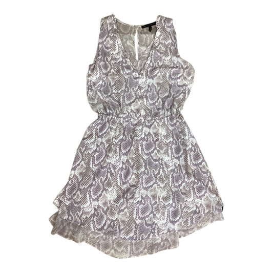 Dress Casual Short By White House Black Market In Snakeskin Print, Size:6
