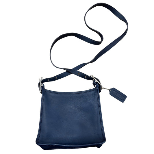 Crossbody Designer By Coach In Navy, Size:Small
