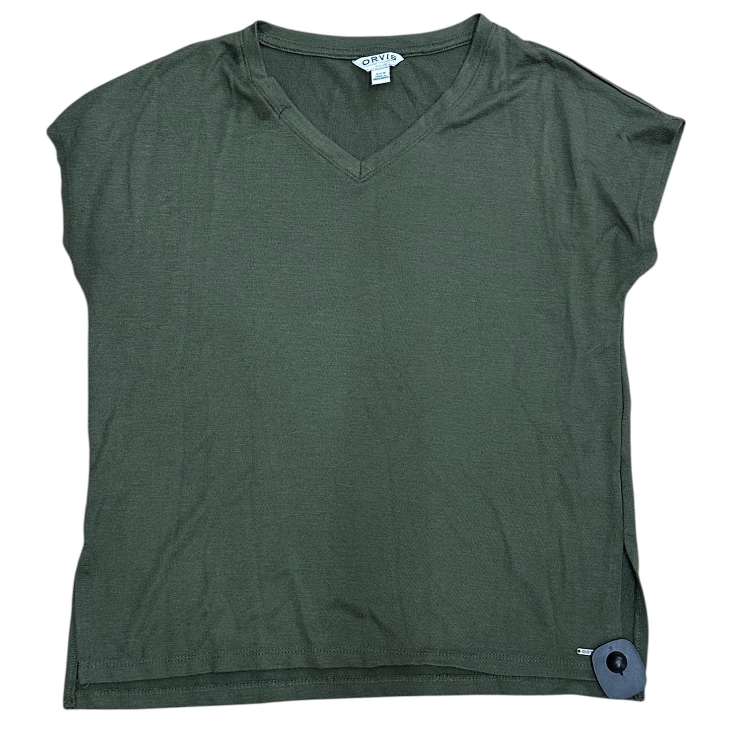 Top Sleeveless Basic By Orvis In Green, Size:S