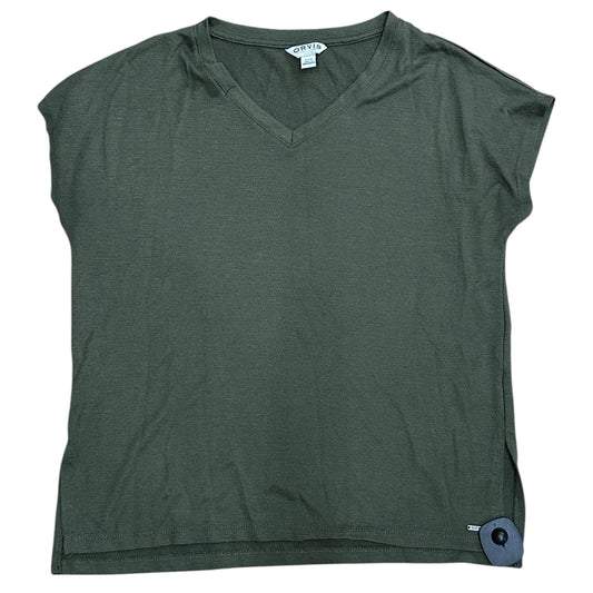 Top Sleeveless Basic By Orvis In Green, Size:S