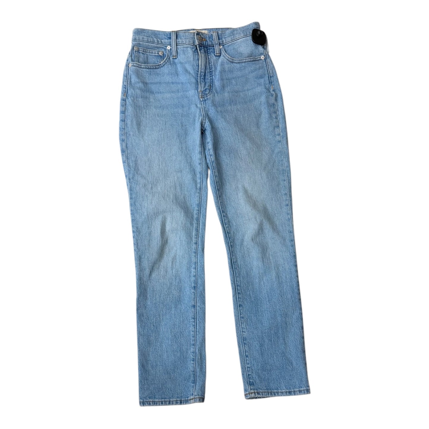 Jeans Straight By Madewell In Blue Denim, Size:4