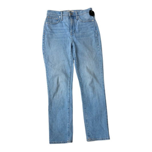Jeans Straight By Madewell In Blue Denim, Size:4