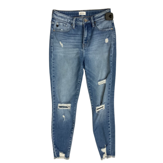Jeans Skinny By Kancan In Blue Denim, Size:2