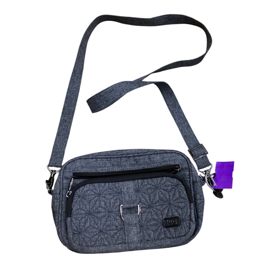 Crossbody By Clothes Mentor In Grey, Size:Small