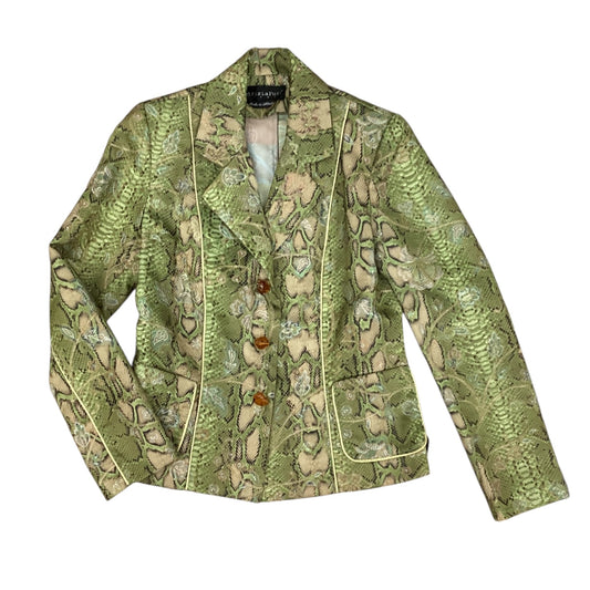 Blazer By Cma In Snakeskin Print, Size:S