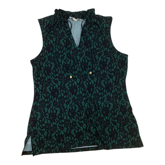 Top Sleeveless By Michael By Michael Kors In Green, Size:M