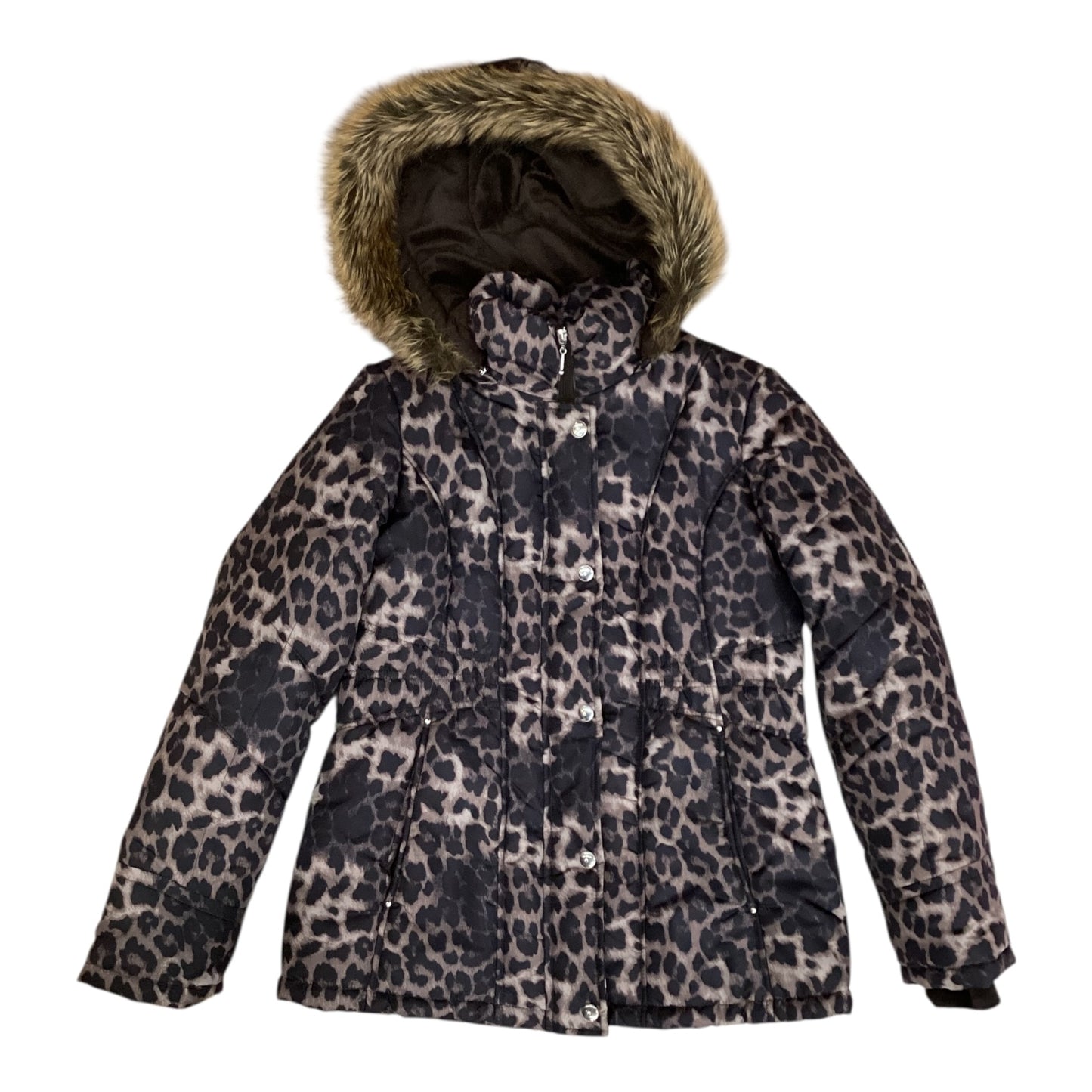 Coat Puffer & Quilted By Clothes Mentor In Animal Print, Size:Xs