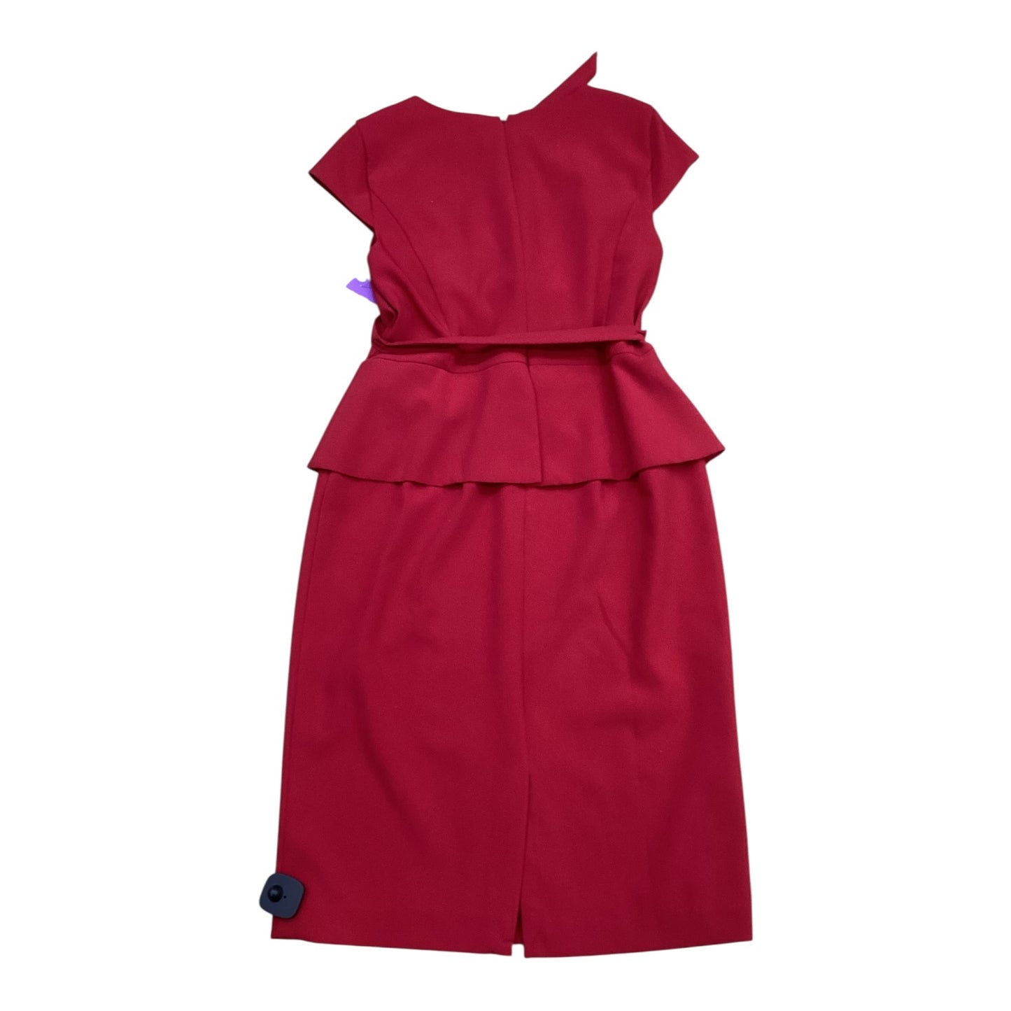 Dress Casual Short By White House Black Market In Red, Size:Xl