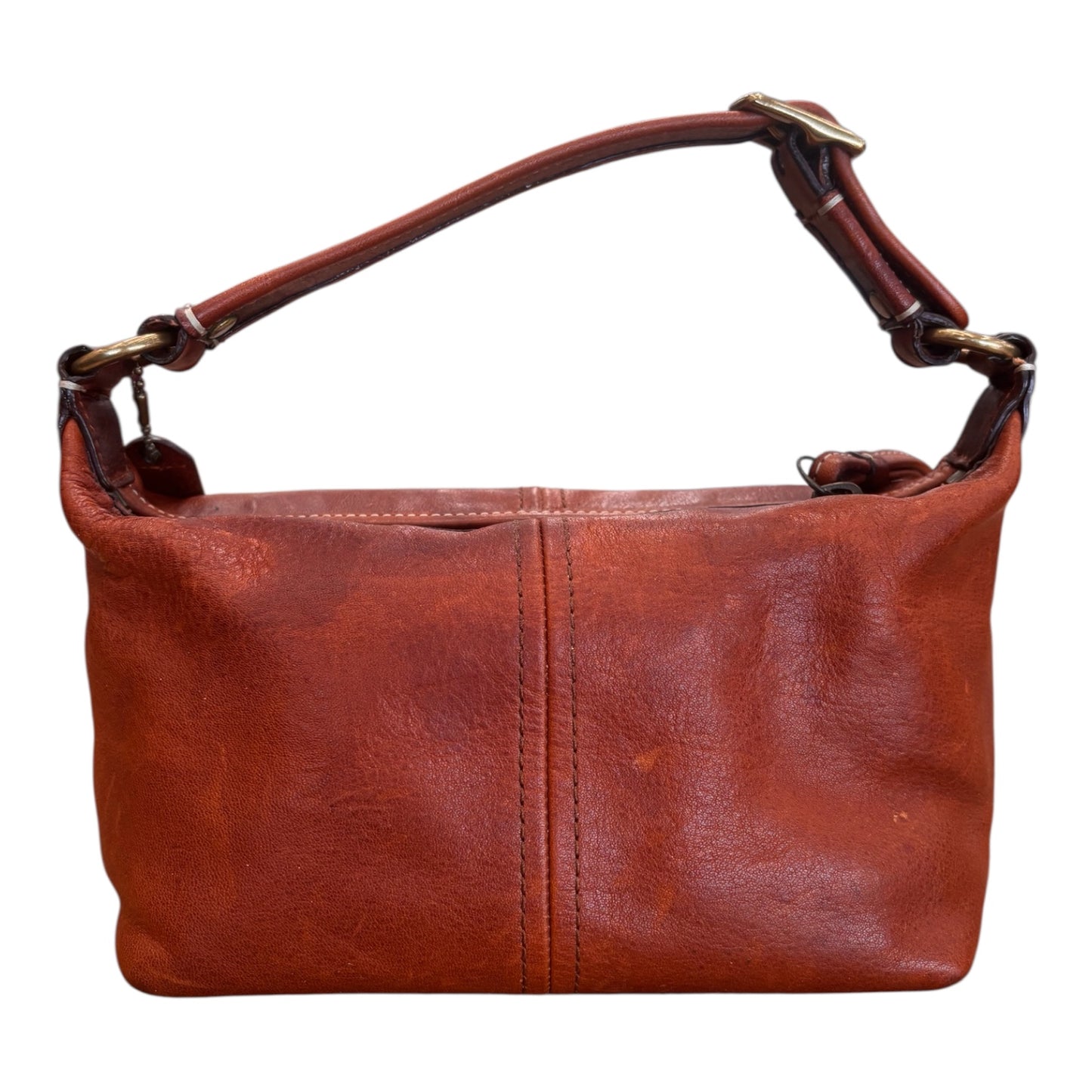 Handbag Designer By Coach In Brown, Size:Small