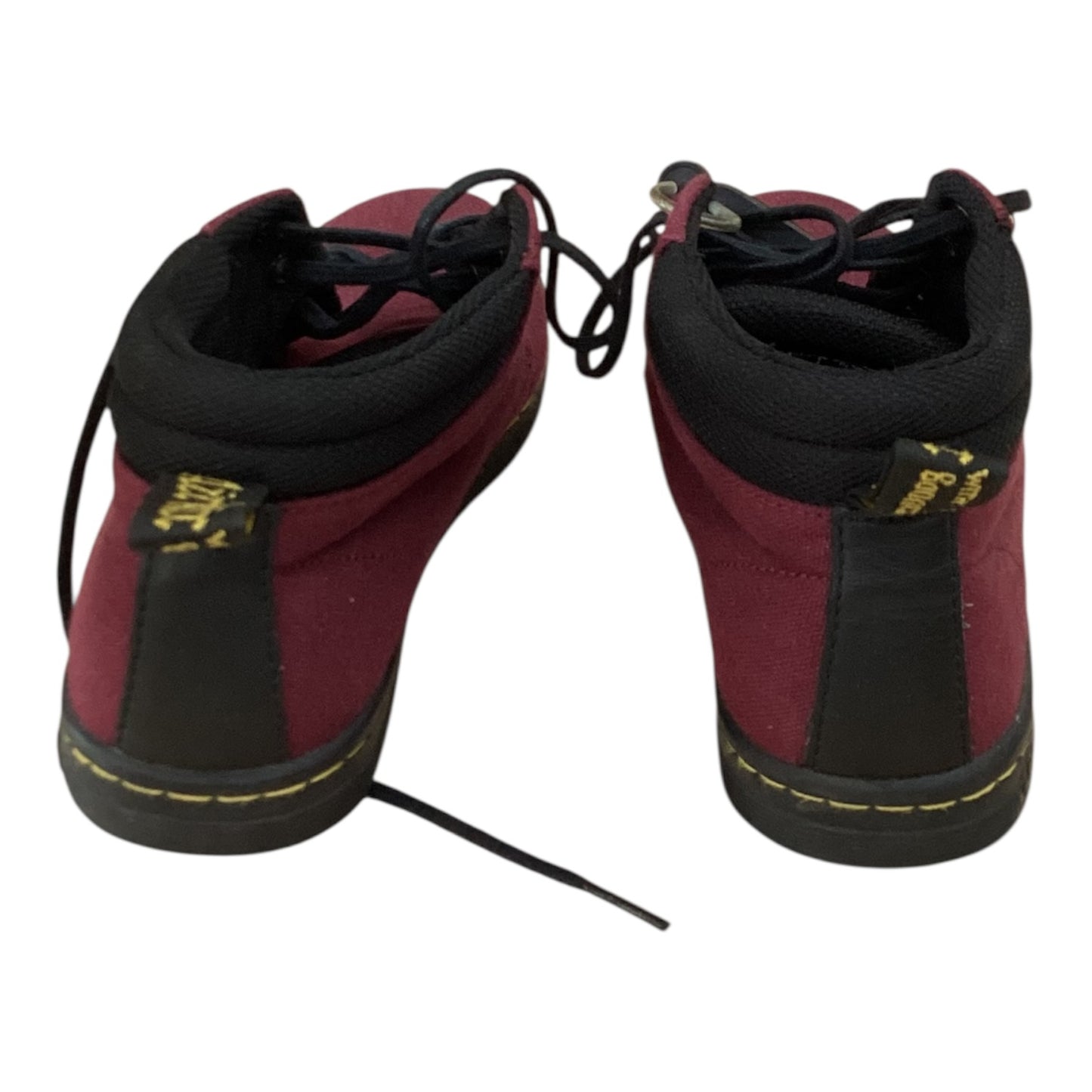 Shoes Sneakers By Dr Martens In Maroon, Size:7