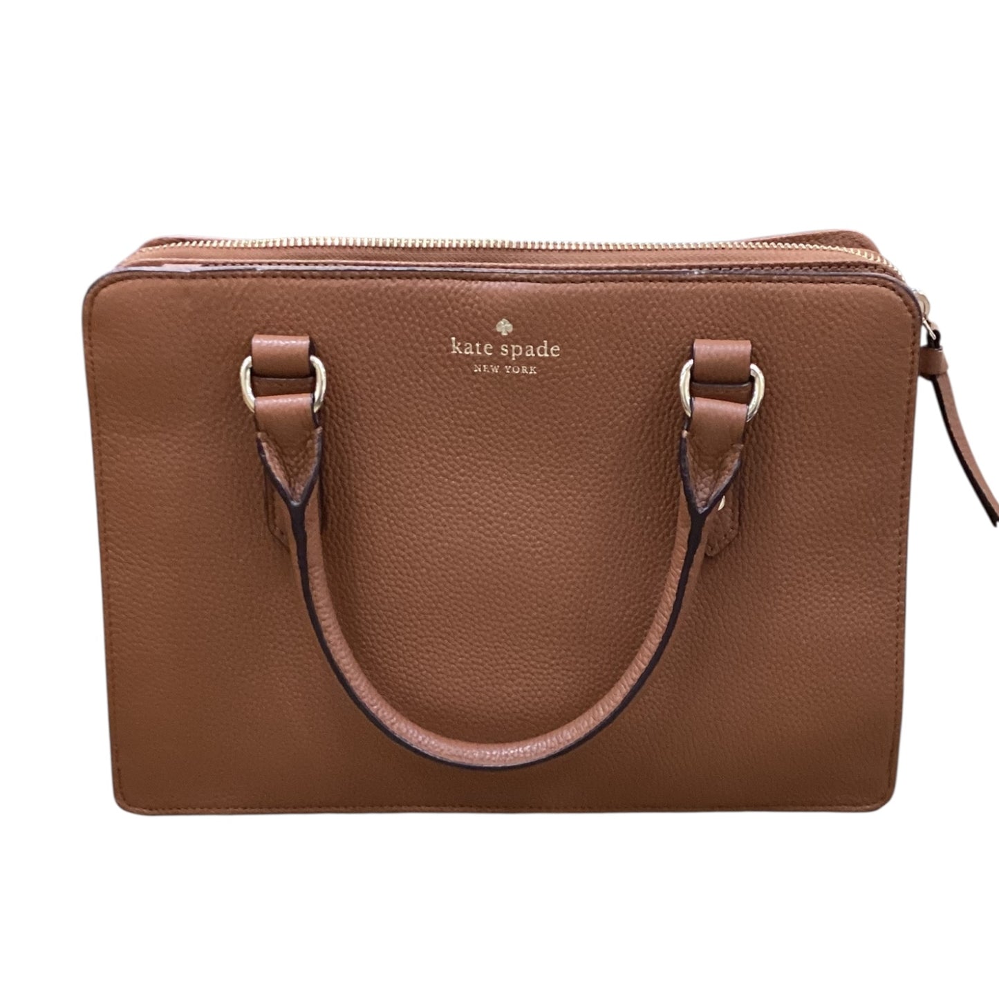 Handbag Designer By Kate Spade In Brown, Size:Medium